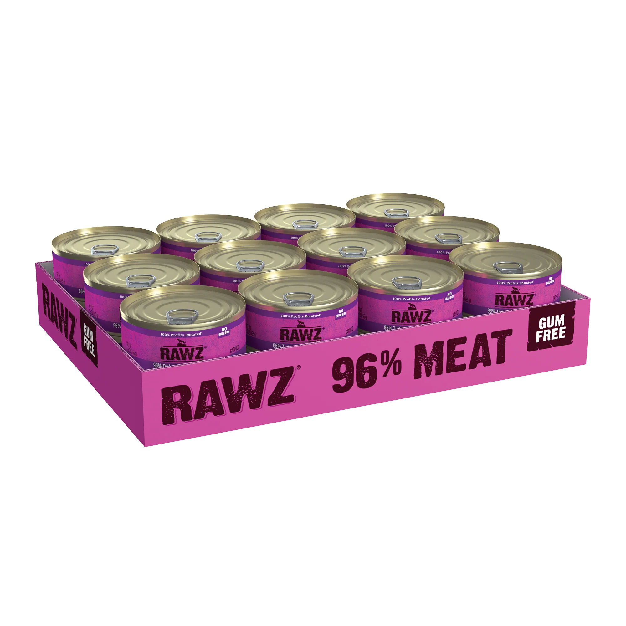 RAWZ 96% TURKEY & TURKEY LIVER PATE CAT FOOD - Image 2
