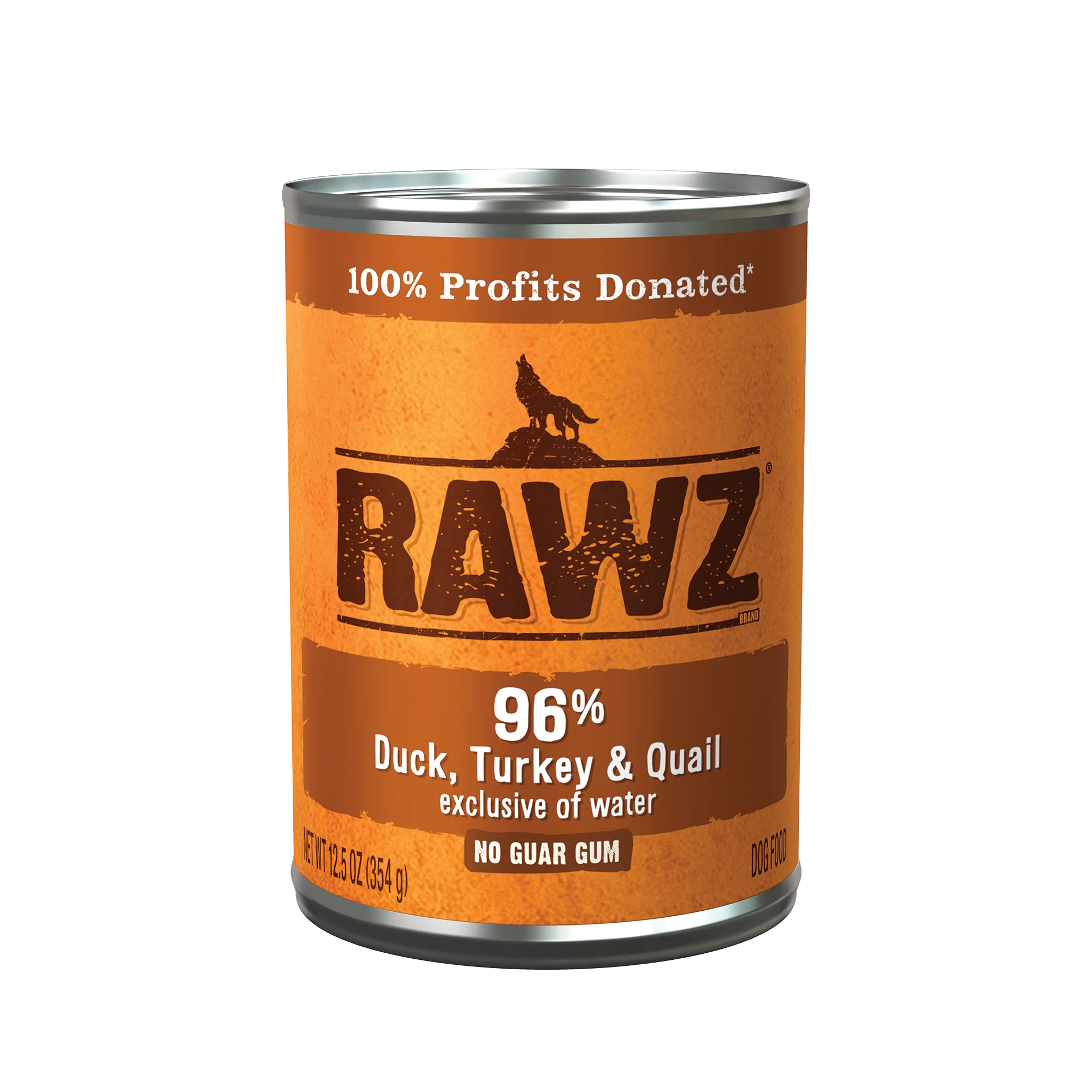 RAWZ 96% DUCK, TURKEY & QUAIL DOG FOOD