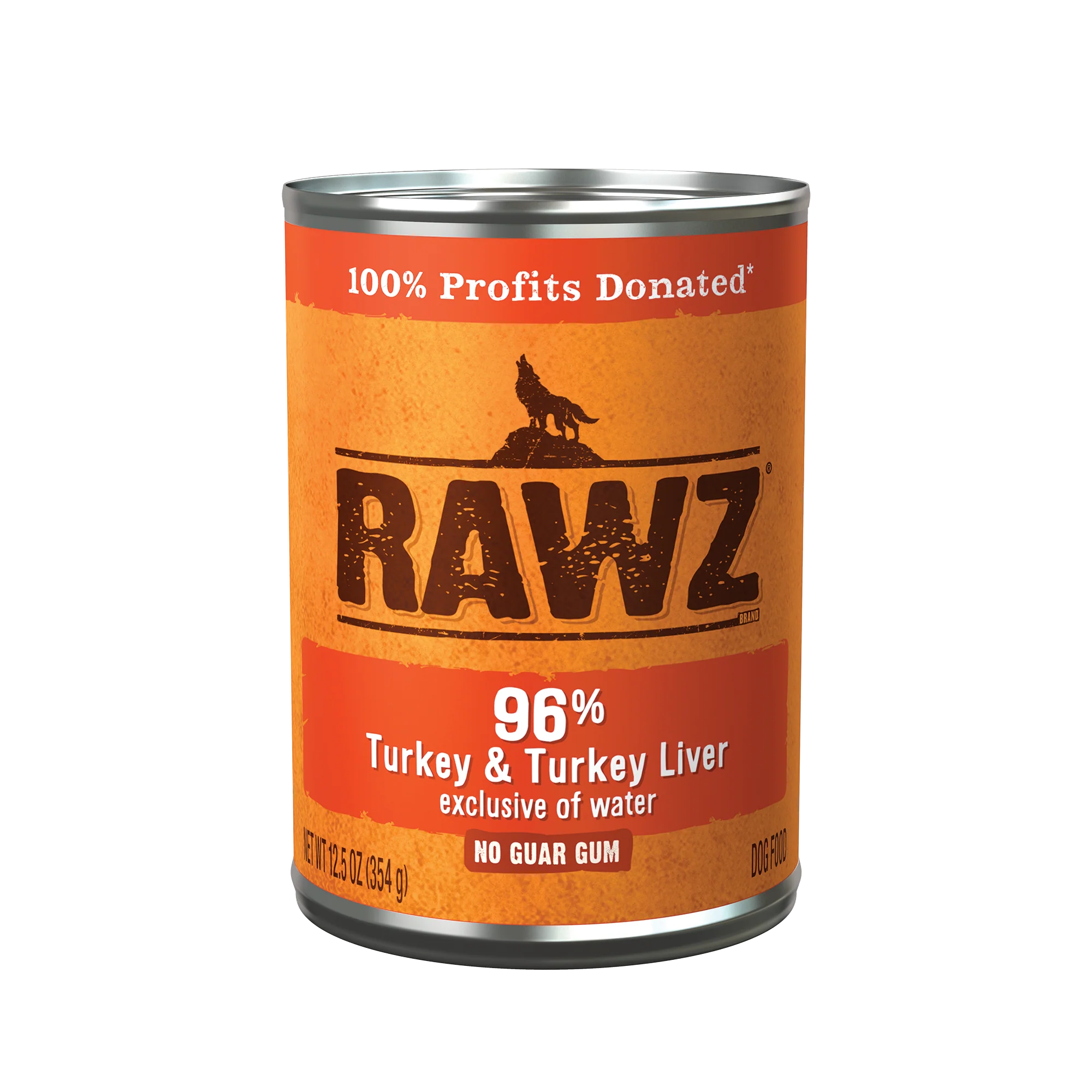 RAWZ 96% TURKEY & TURKEY LIVER DOG FOOD