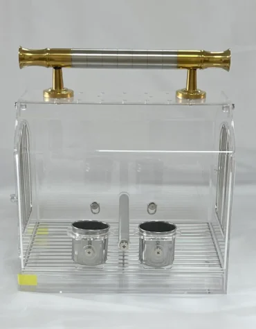 Modern Acrylic portable bird cage