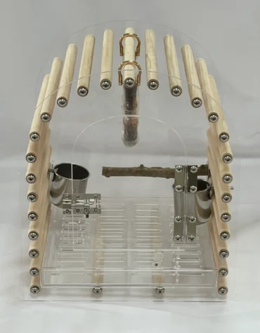 Modern Acrylic portable bird cage