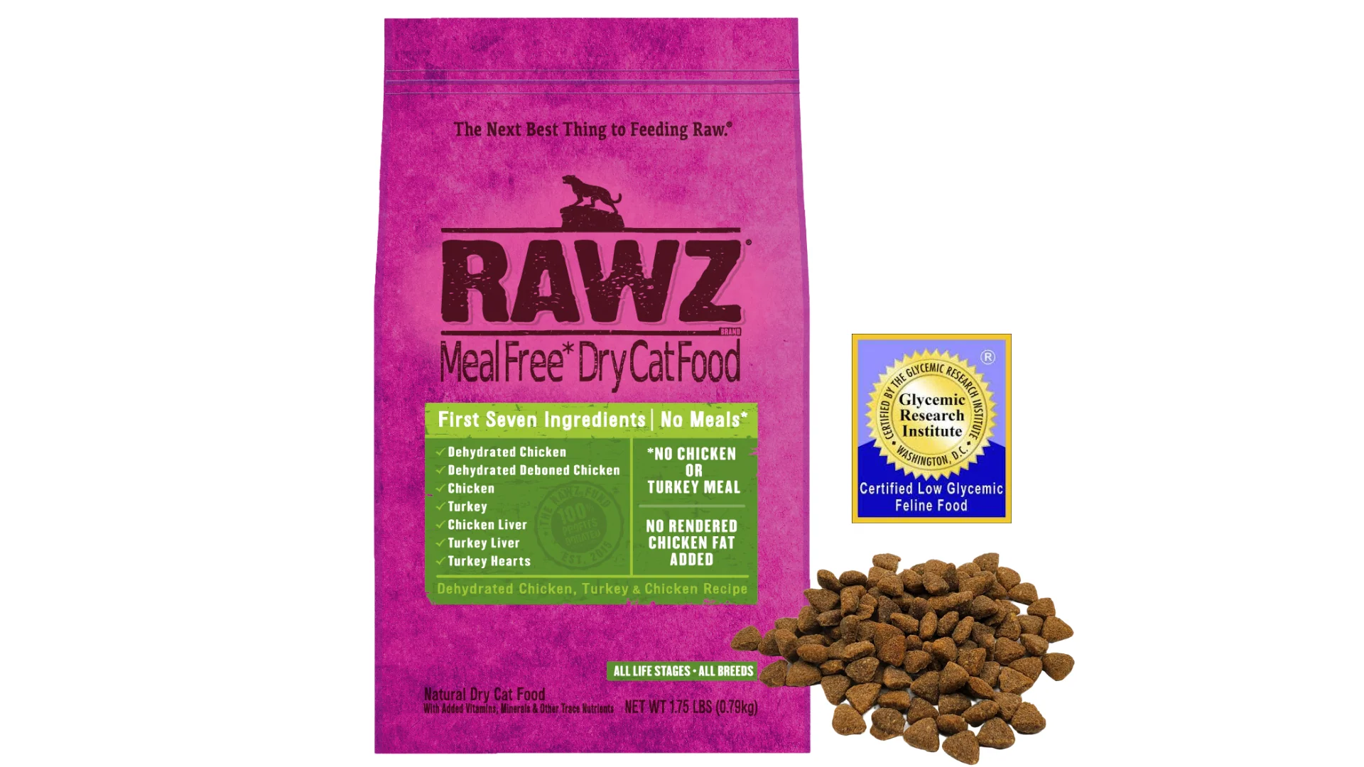 RAWZ DEHYDRATED CHICKEN, TURKEY & CHICKEN CAT FOOD RECIPE - Image 2