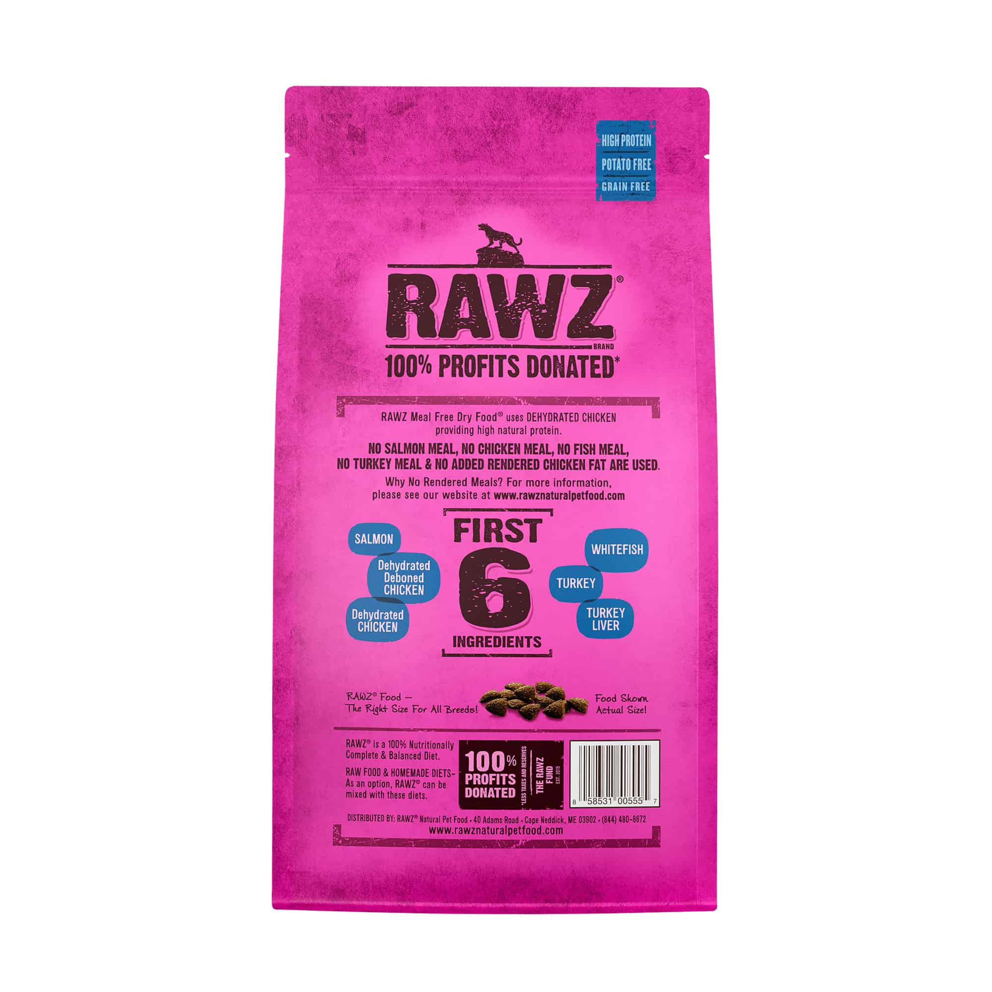 RAWZ SALMON, DEHYDRATED CHICKEN & WHITEFISH CAT FOOD RECIPE - Image 3