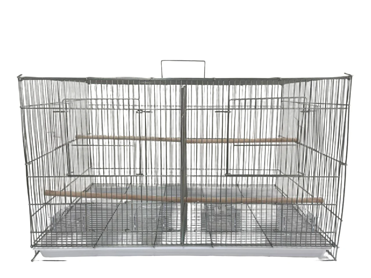 Tropical Bird Cage with Partition