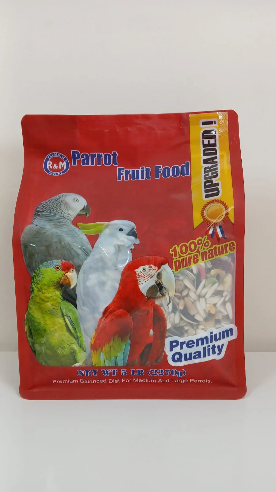 R&M Premium Parrot Fruit Food 1362 g