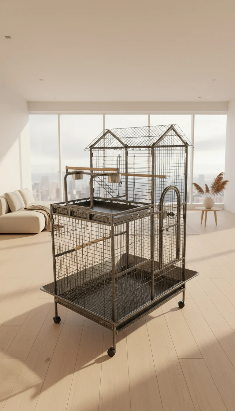 Tropical Bird Cage (93x69x163) - Image 2