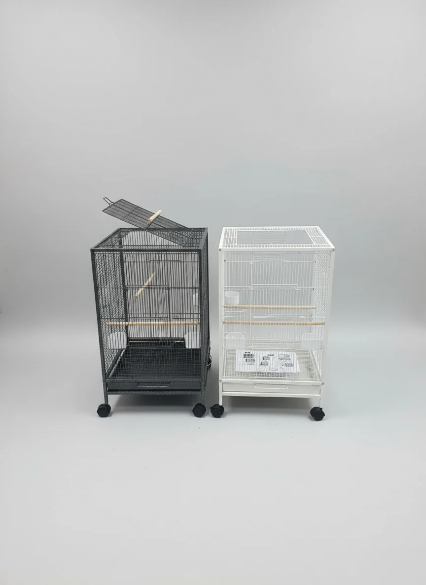 Tropical bird cage (45x45x78) - Image 3