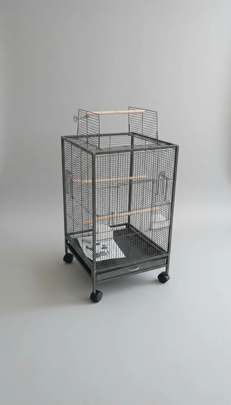 Tropical bird cage (45x45x78) - Image 2